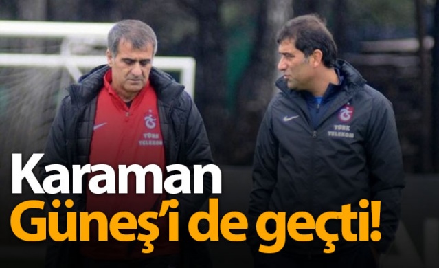 Ünal Karaman Güneş'i de geçti 1