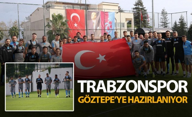 Trabzonspor Göztepe'ye hazırlanıyor 1