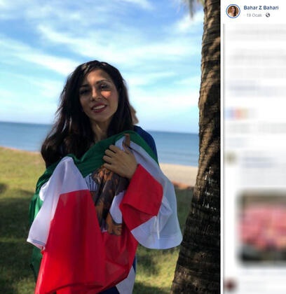 Güzellik kraliçesi Zare Bahari ülkesine dönmeye korkuyor 12