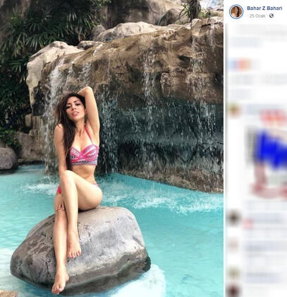 Güzellik kraliçesi Zare Bahari ülkesine dönmeye korkuyor 21