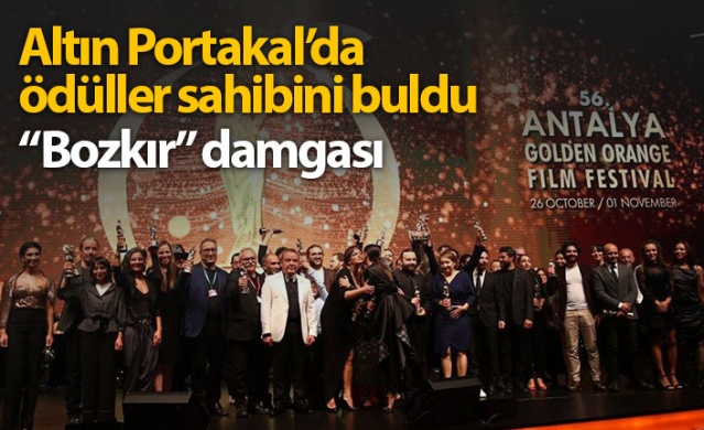Altın Portakal ödülleri sahiplerini buldu 1