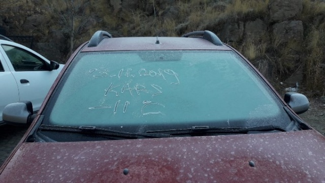 Eksi 11’i gördü, her yer buz tuttu 6