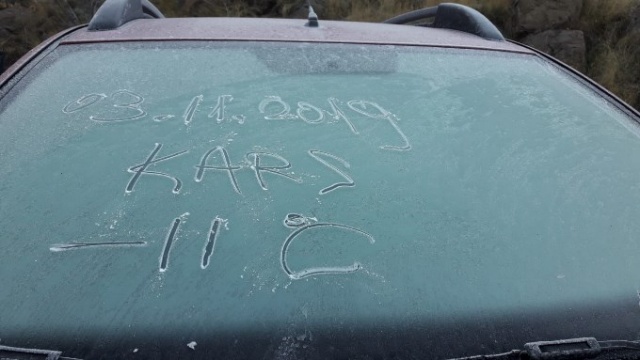 Eksi 11’i gördü, her yer buz tuttu 4