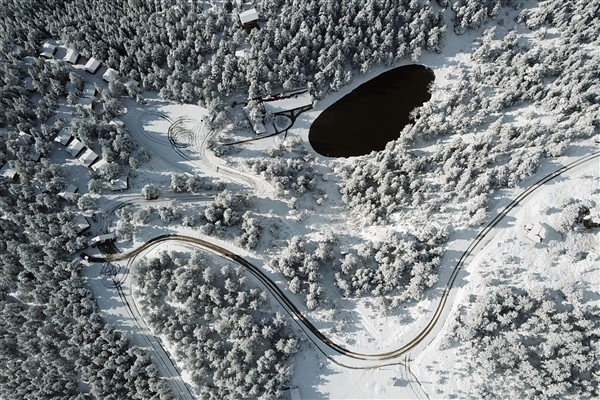 Beyazın en yakıştığı göl limni! 21