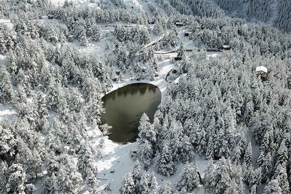 Beyazın en yakıştığı göl limni! 20