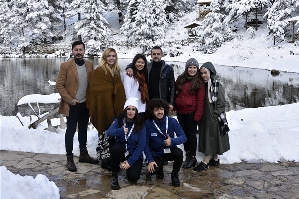 Beyazın en yakıştığı göl limni! 17