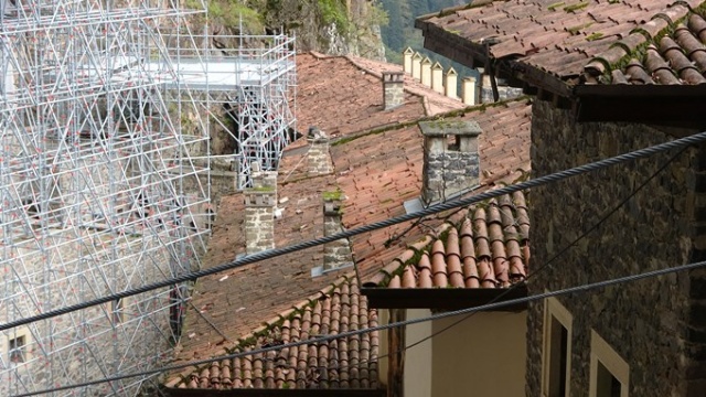 Sümela'da 4 yıldır süren restorasyonun gizli kahramanları 13