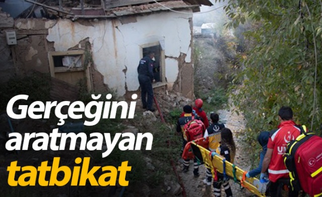 Gerçeği aratmayan tatbikat 1