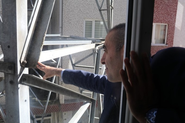 İki apartman arası yüksek gerilim! 2