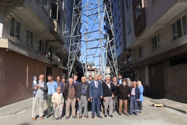 İki apartman arası yüksek gerilim! 5