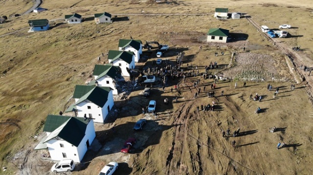 Trabzon'da yaylada yıkım gerginliği! Biber gazlı müdahale 15