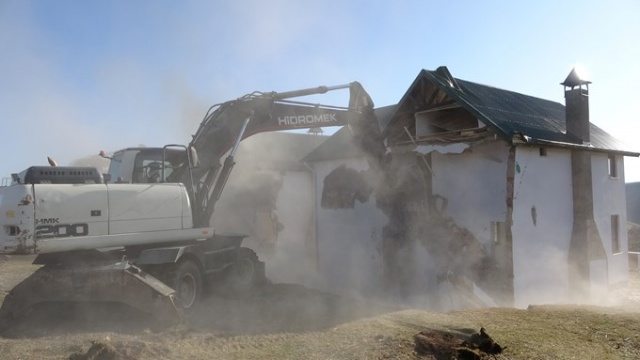 Trabzon'da yaylada yıkım gerginliği! Biber gazlı müdahale 19