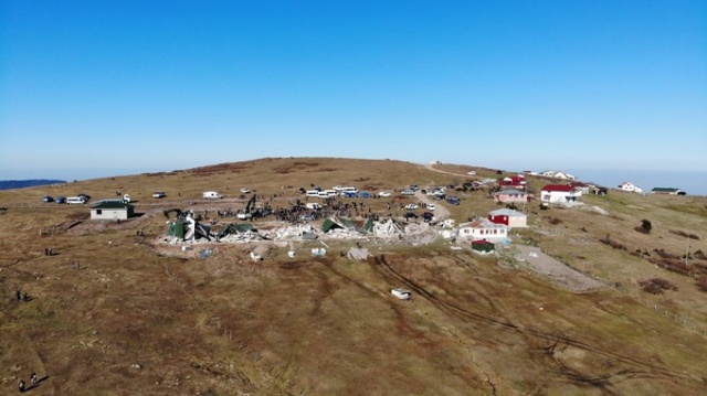 Trabzon'da yaylada yıkım gerginliği! Biber gazlı müdahale 37