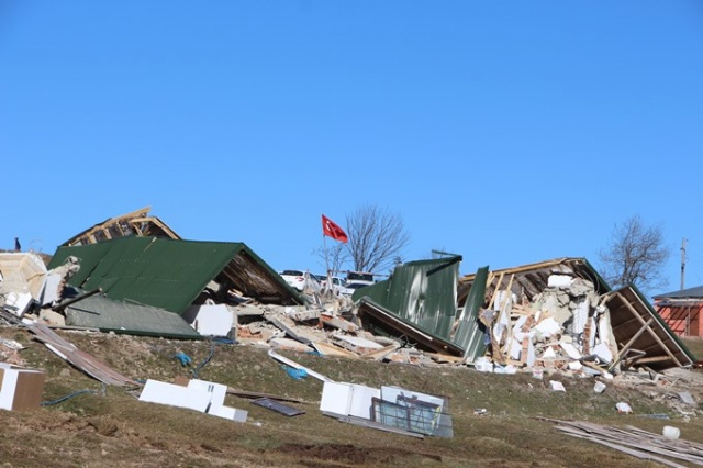 Trabzon'da yaylada yıkım gerginliği! Biber gazlı müdahale 46