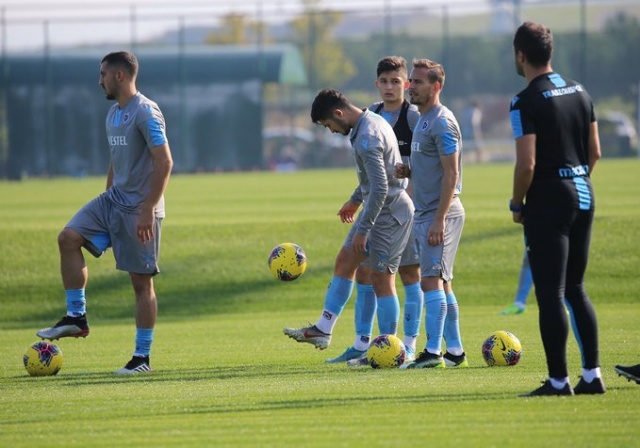 Trabzonspor Ankaragücü'ne hazırlanıyor.19.11.2019 12
