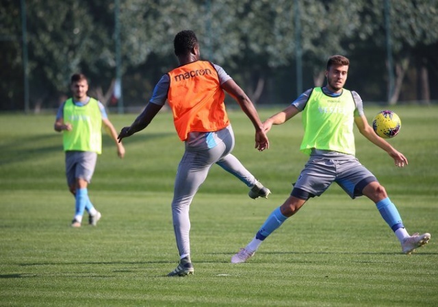 Trabzonspor Ankaragücü'ne hazırlanıyor.19.11.2019 17