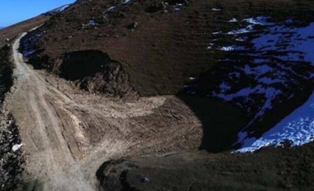 Yok olan 'Dipsiz Göl'e su verilmeye başlandı 23