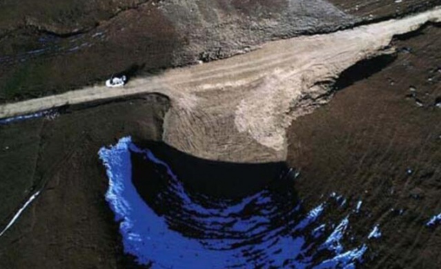 Yok olan 'Dipsiz Göl'e su verilmeye başlandı 17