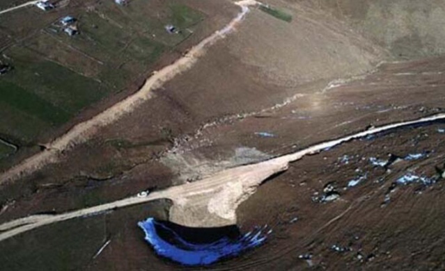 Yok olan 'Dipsiz Göl'e su verilmeye başlandı 33