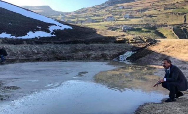 Yok olan 'Dipsiz Göl'e su verilmeye başlandı 20