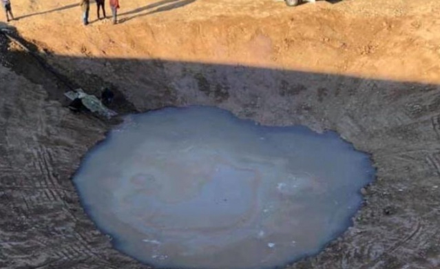 Yok olan 'Dipsiz Göl'e su verilmeye başlandı 10