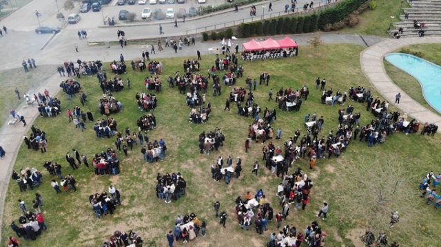 KTÜ’de hamsi şöleni - 2 saatte 3 ton hamsi… 5