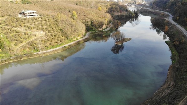 Trabzon'da Sera Gölü eski görünümüne kavuştu 5