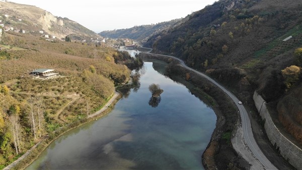 Trabzon'da Sera Gölü eski görünümüne kavuştu 4