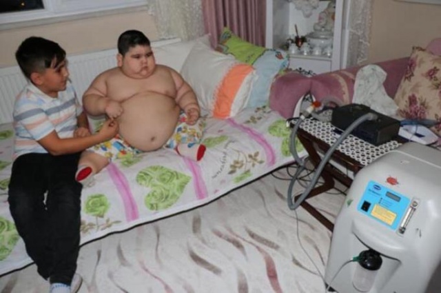 4 yaşında 70 kilo! 13