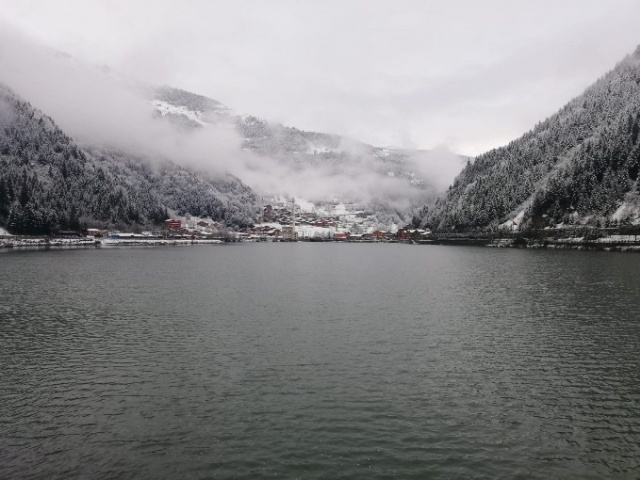 Uzungöl beyaza büründü 2