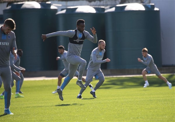 Trabzonspor Altay maçı hazırlıklarını tamamladı 7
