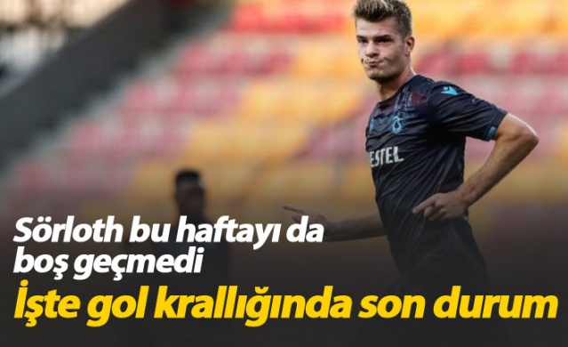 Gol Krallığında son durum - 13. Hafta 1