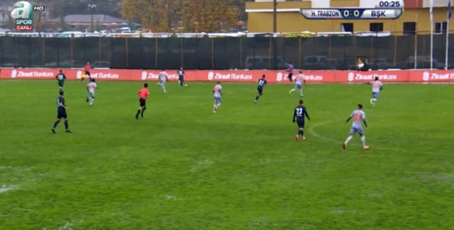 Hekimoğlu Trabzon - Başakşehir maçında yağmur zor anlar yaşattı 5