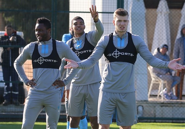 Trabzonspor Antalyaspor maçı hazırlıklarını sürdürdü. 6 Aralık 2019 21