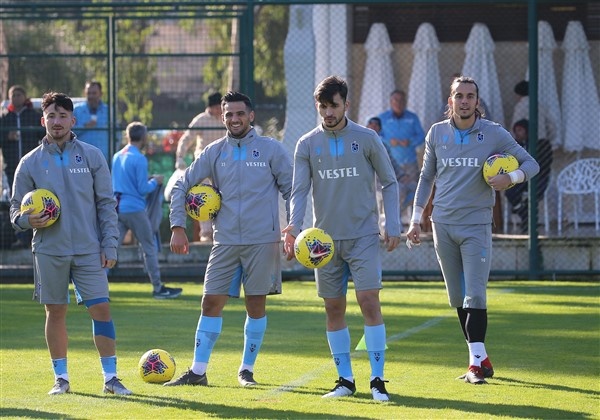 Trabzonspor Antalyaspor maçı hazırlıklarını sürdürdü. 6 Aralık 2019 27
