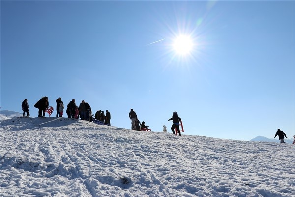 Zigana'da kızak keyfi 13