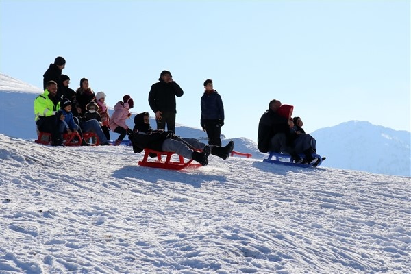 Zigana'da kızak keyfi 14