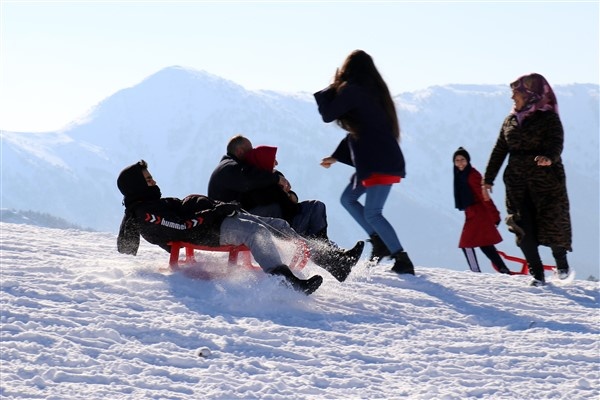 Zigana'da kızak keyfi 5