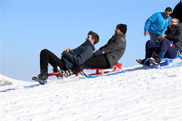 Zigana'da kızak keyfi 3