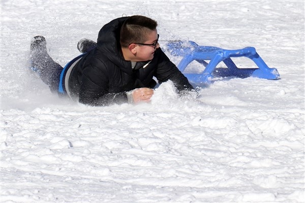 Zigana'da kızak keyfi 10