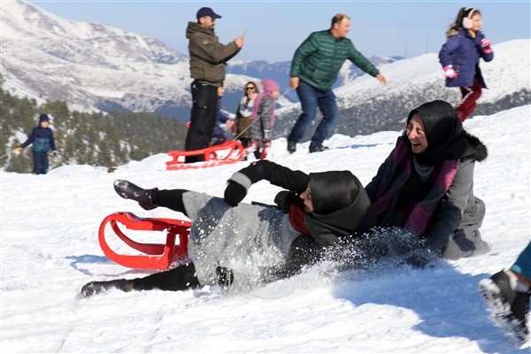 Zigana'da kızak keyfi 26