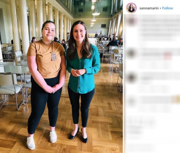 Sanna Marin dünyanın en genç başbakanı oldu 17