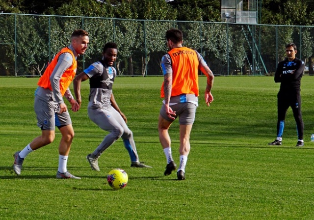 Trabzon'da kalan oyuncular Denizlispor'a hazırlanıyor 9