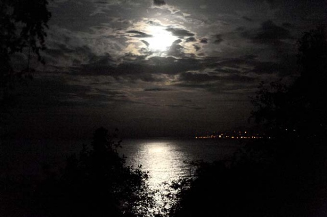 Giresun’da dolunayın görsel şovu büyüledi 9