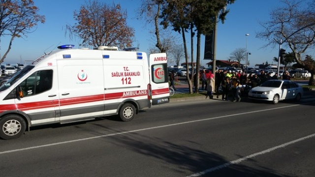 Ordu’da otomobilin çaptığı bisikletli genç yaralandı 3