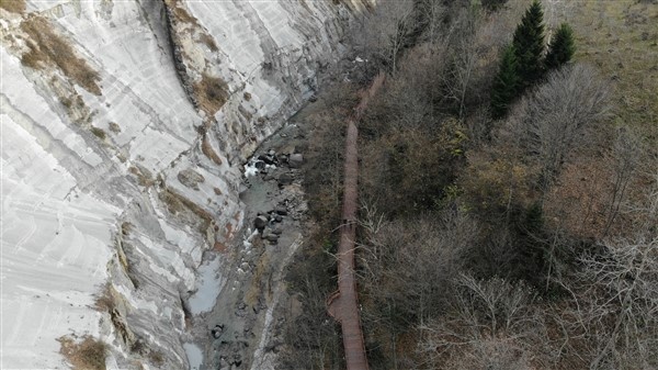 Trabzon'daki bu yolun Türkiye'de eşi benzeri yok! 3