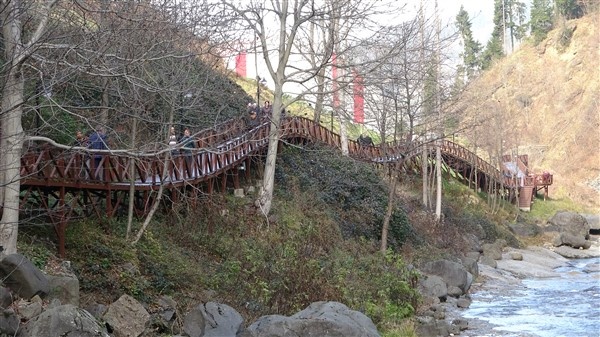 Trabzon'daki bu yolun Türkiye'de eşi benzeri yok! 22