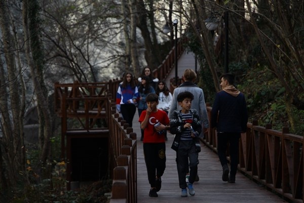 Trabzon'daki bu yolun Türkiye'de eşi benzeri yok! 2