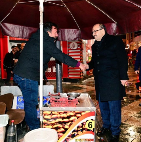 Vali Ustaoğlu'ndan yeni yıl ziyaretleri 8