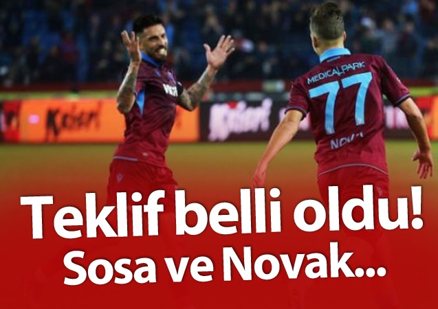 Sosa ve Novak'a yapılan teklif 1